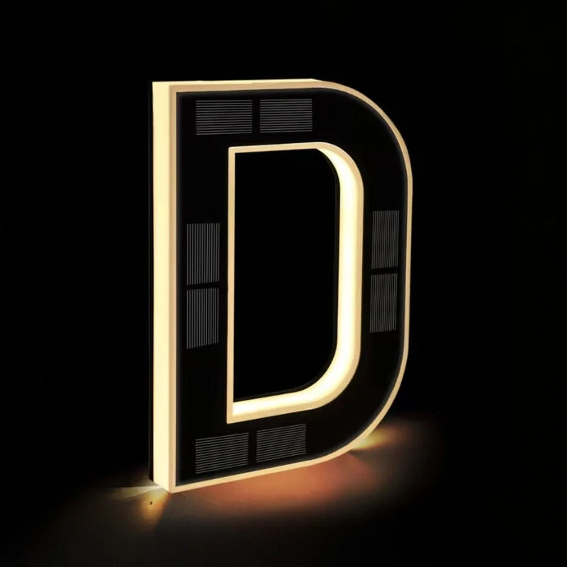 Solar House Number Light