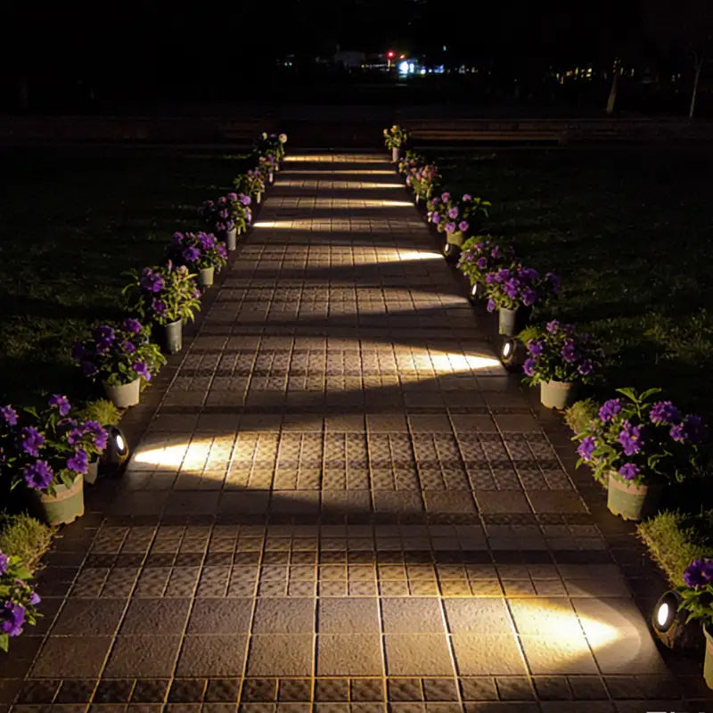 Solar Stone Garden Light