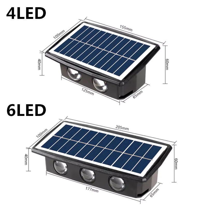 Solar Outdoor Wall Sconce