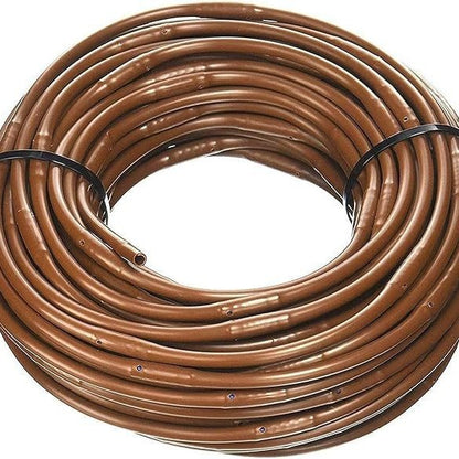 100FT 1/4" Punched Drip Irrigation Tubing