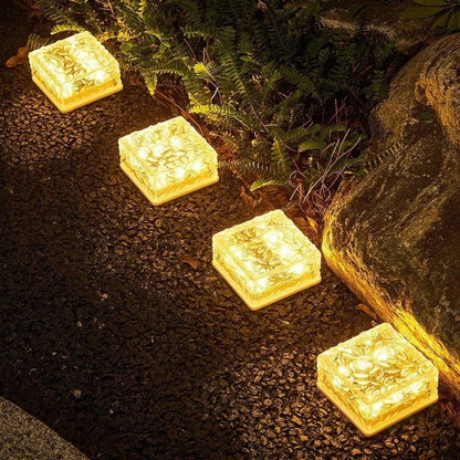 Solar Brick Garden Light