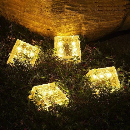 Solar Brick Garden Light
