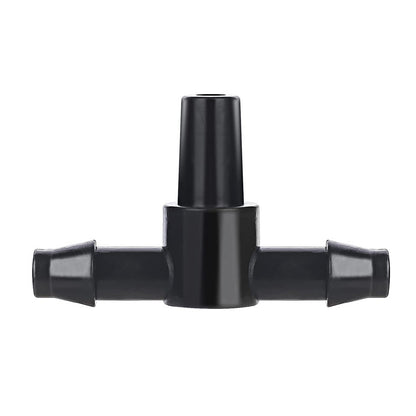 4/7mm Tee Connector for 1/4" Drip Irrigation Tubing