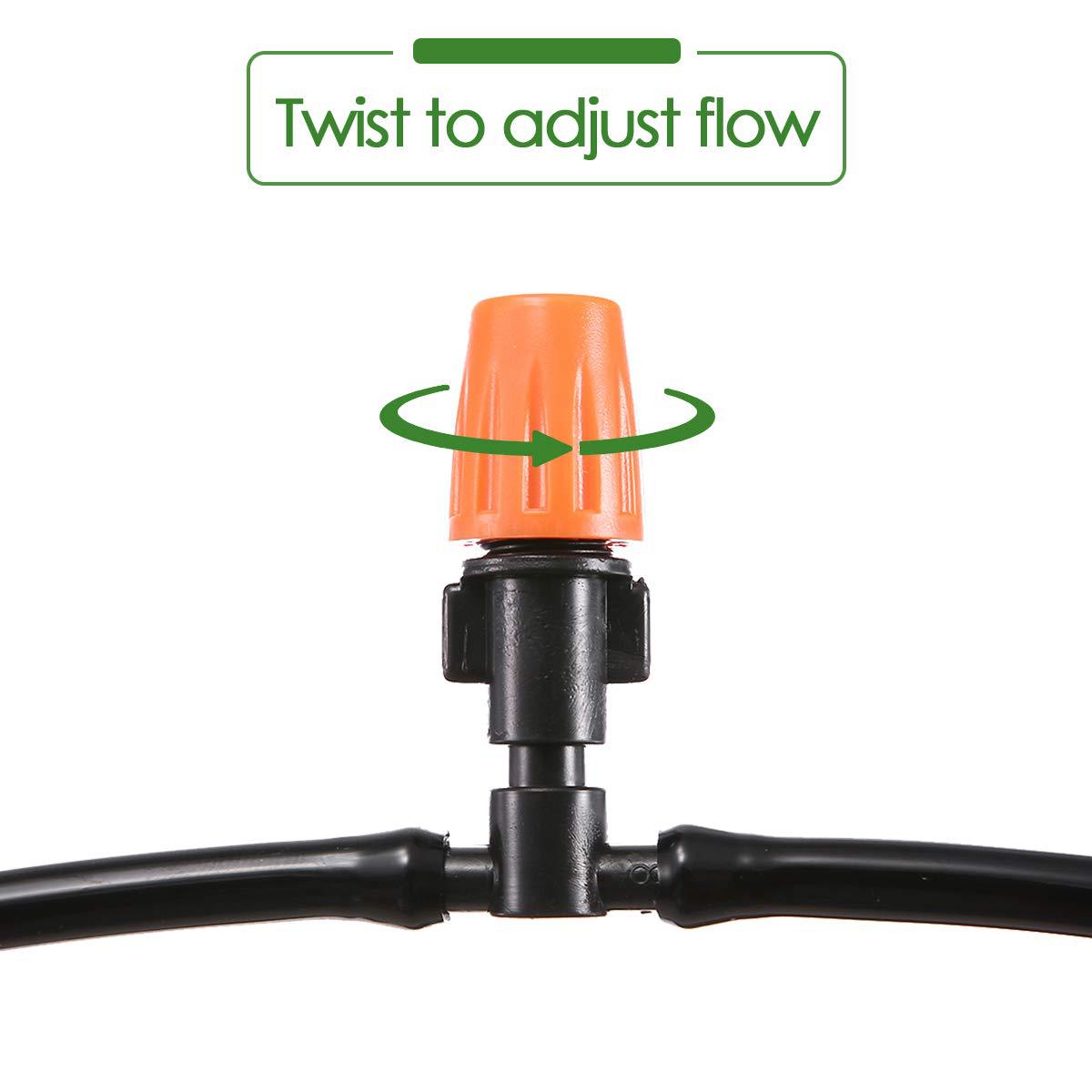 Adjustable Misting Nozzles