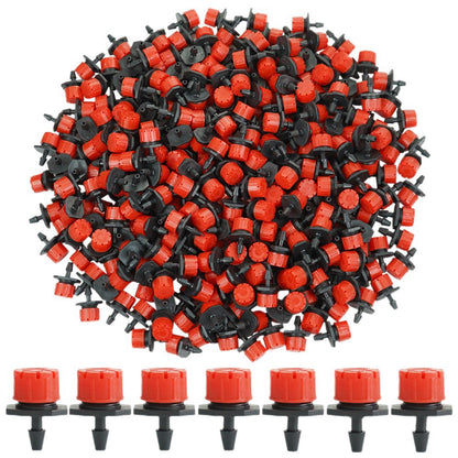 Adjustable Drip Irrigation Emitters – 8-Hole Watering Drippers