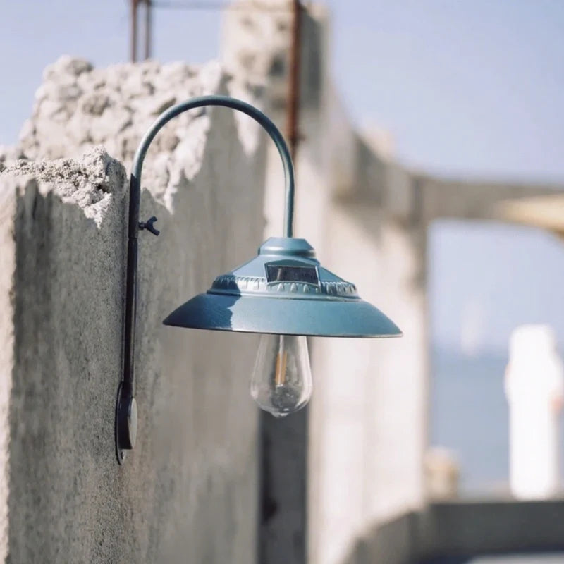 Solar Vintage Wall Light