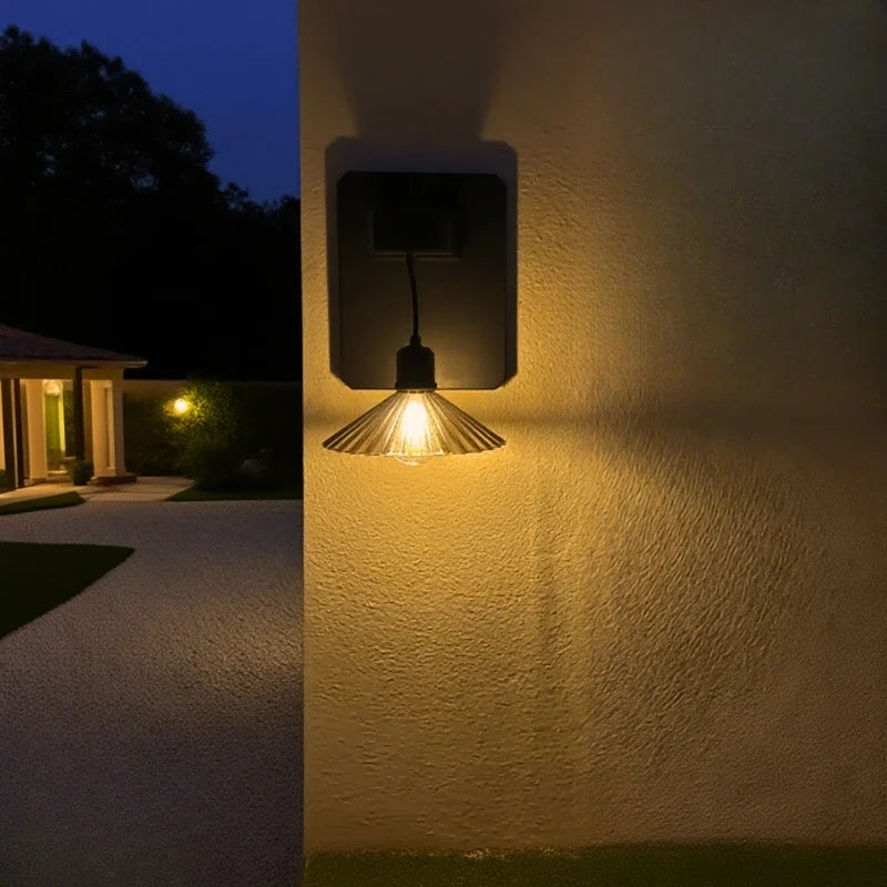 Solar Vintage Wall Light