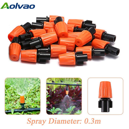 Adjustable Misting Nozzles