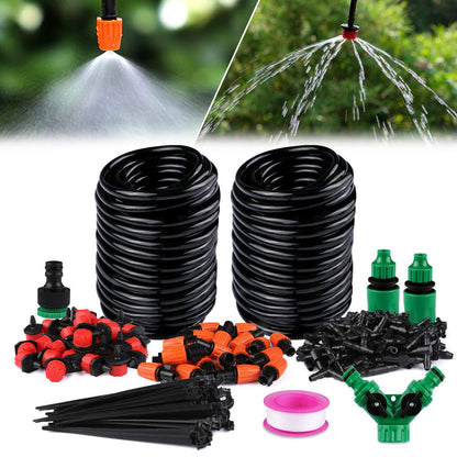 Dual 15M/49FT Drip Irrigation Kit