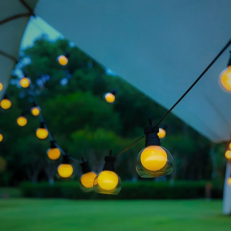 Solar Globe String Lights