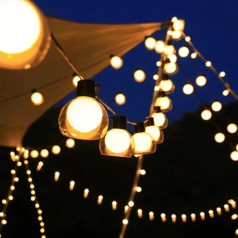 Solar Globe String Lights