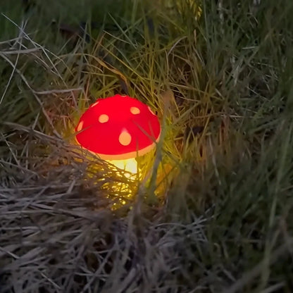 Solar Mushroom Garden Lights