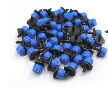Adjustable Drip Irrigation Emitters – 8-Hole Watering Drippers