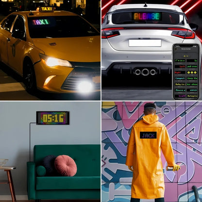 LED Car Message Display