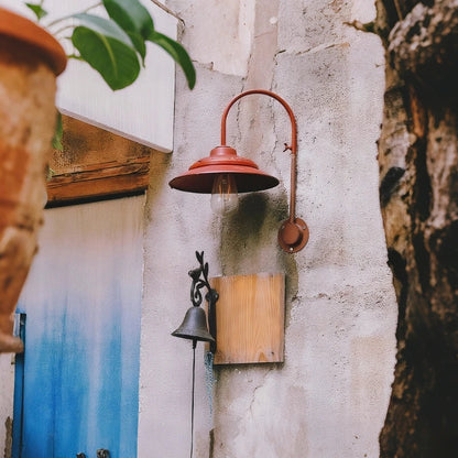 Solar Vintage Wall Light