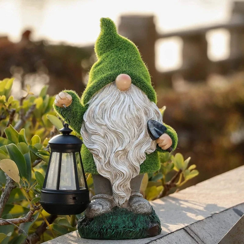 Solar Garden Gnome Light