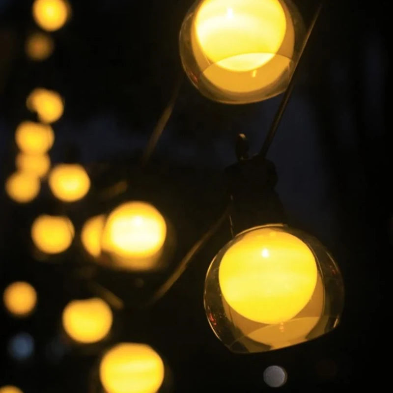 Solar Globe String Lights