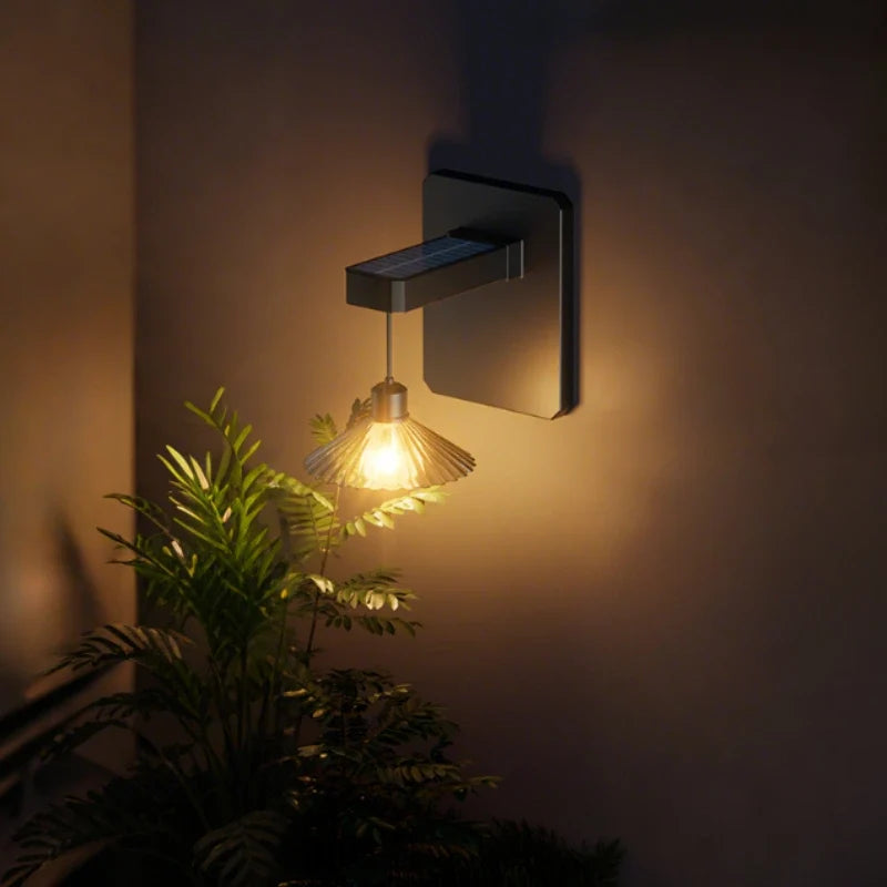 Solar Vintage Wall Light