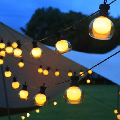 Solar Globe String Lights