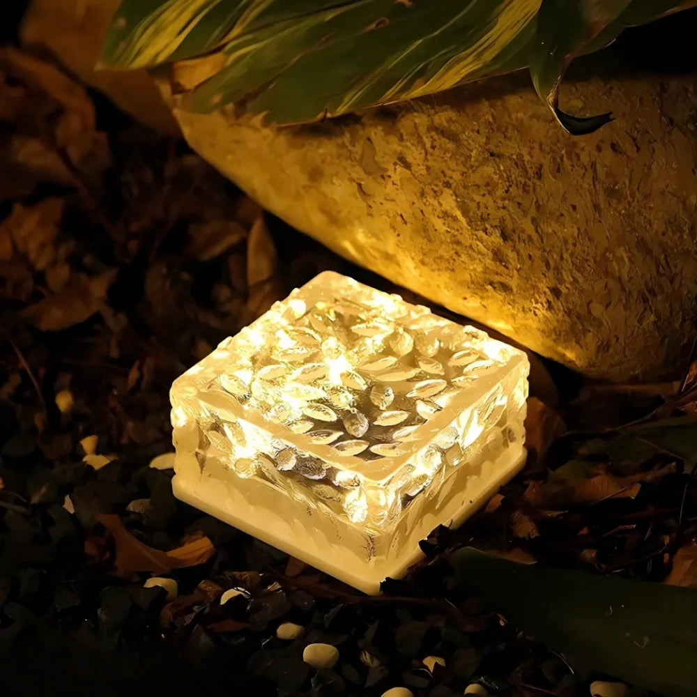 Solar Brick Garden Light