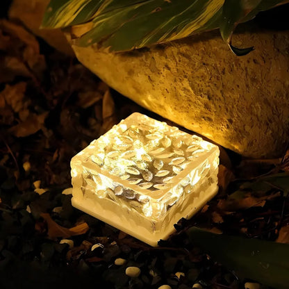 Solar Brick Garden Light