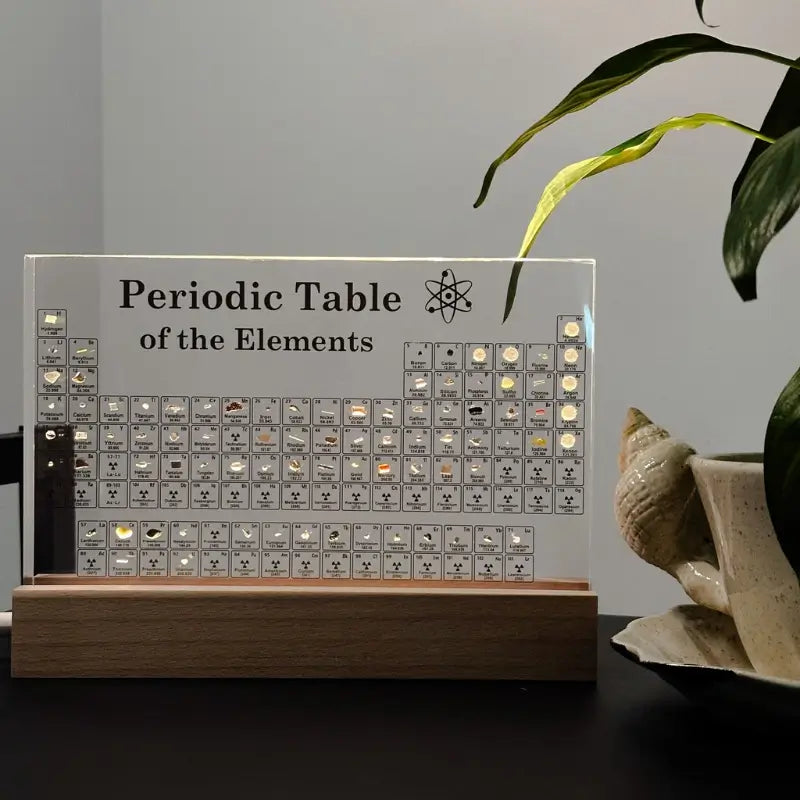 Real Elements Periodic Table Light