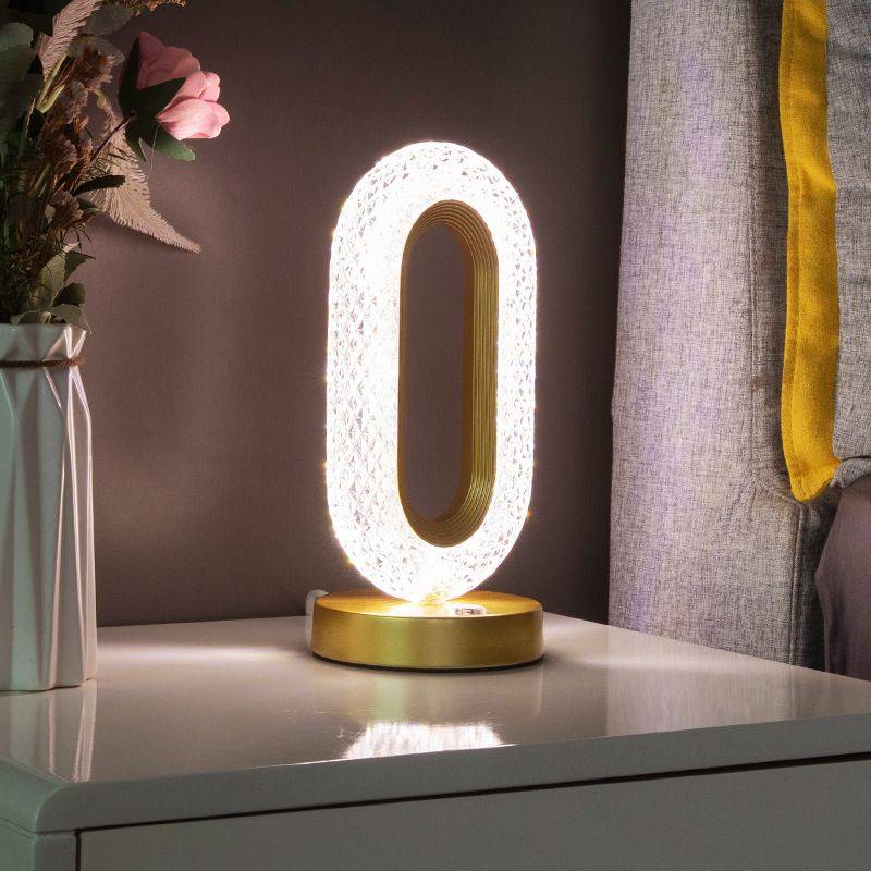 Regal Crystal Lamp