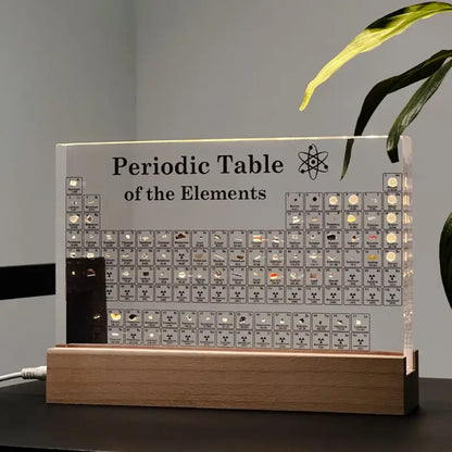 Real Elements Periodic Table Light