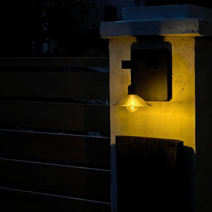 Solar Vintage Wall Light