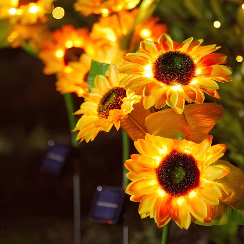 Solar Flower Garden Lights