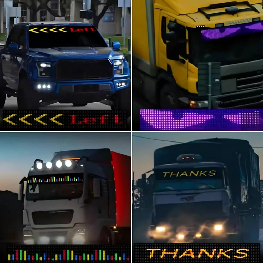 LED Car Message Display