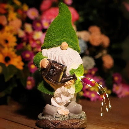 Solar Garden Gnome Light