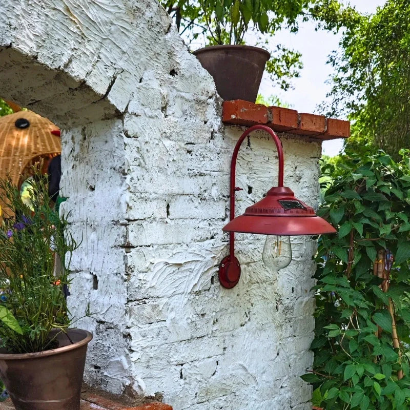 Solar Vintage Wall Light