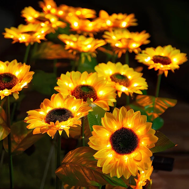 Solar Flower Garden Lights