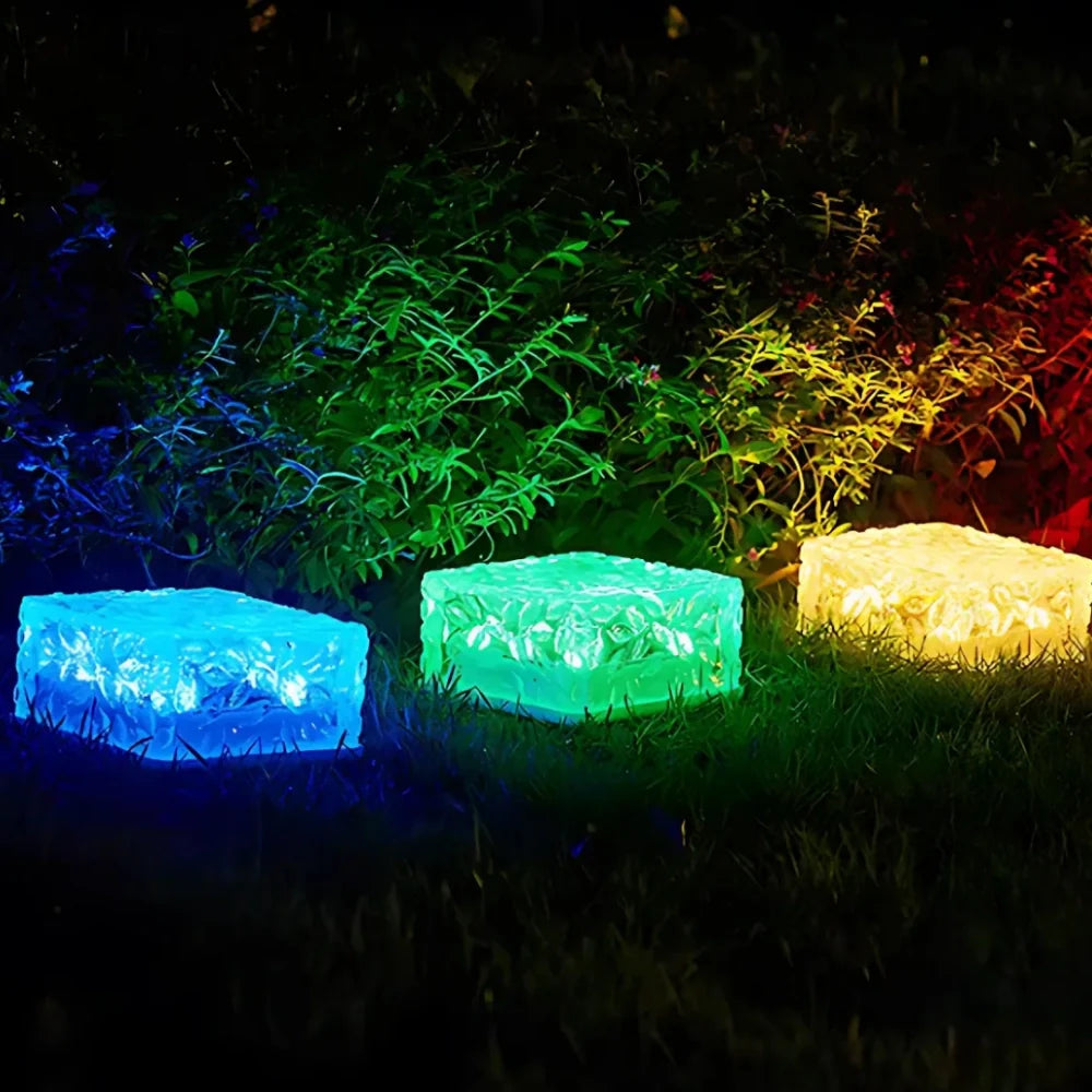 Solar Brick Garden Light