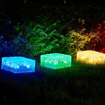 Solar Brick Garden Light