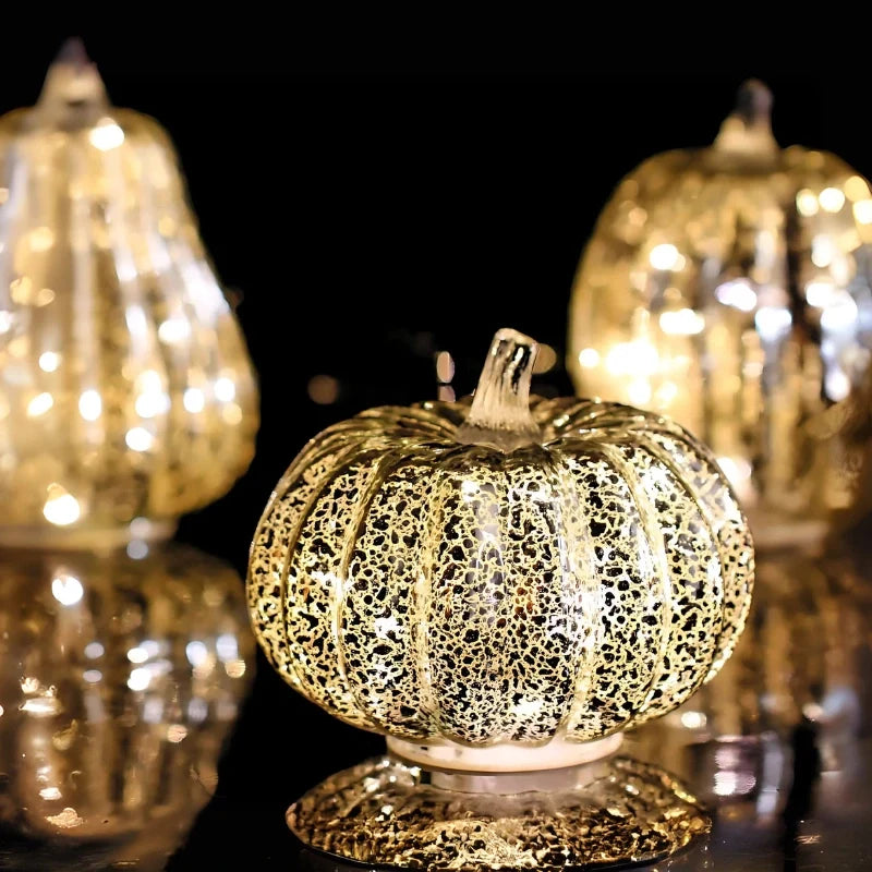 HarvestGlow™ Hand-Blown Glass Lamp