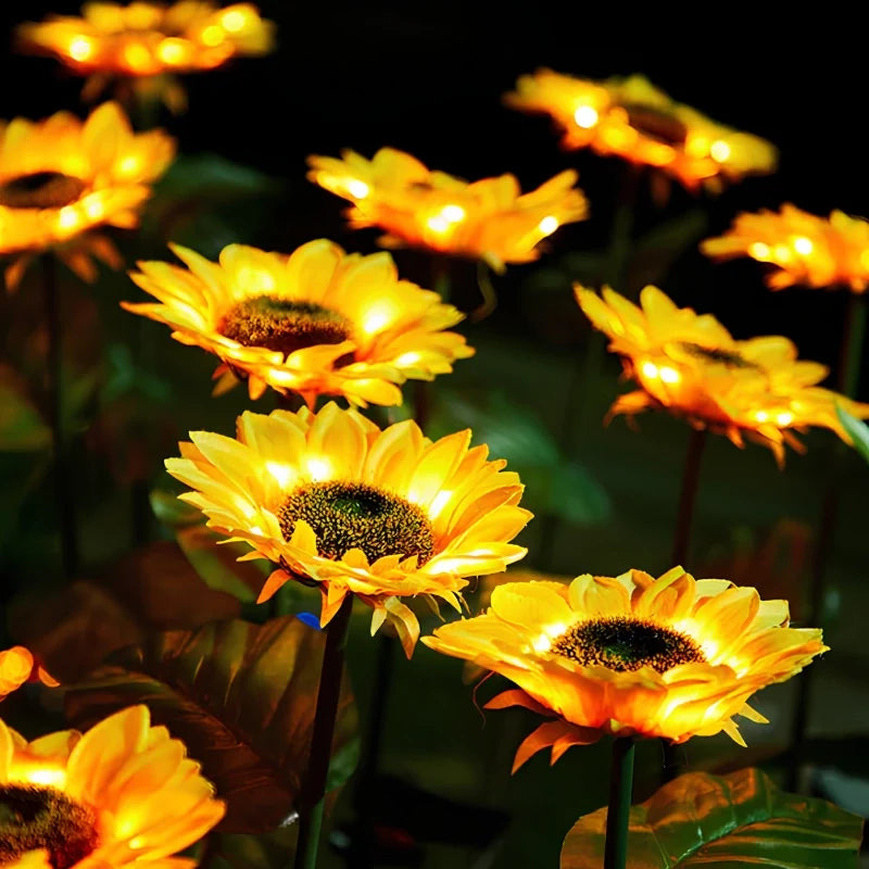Solar Flower Garden Lights