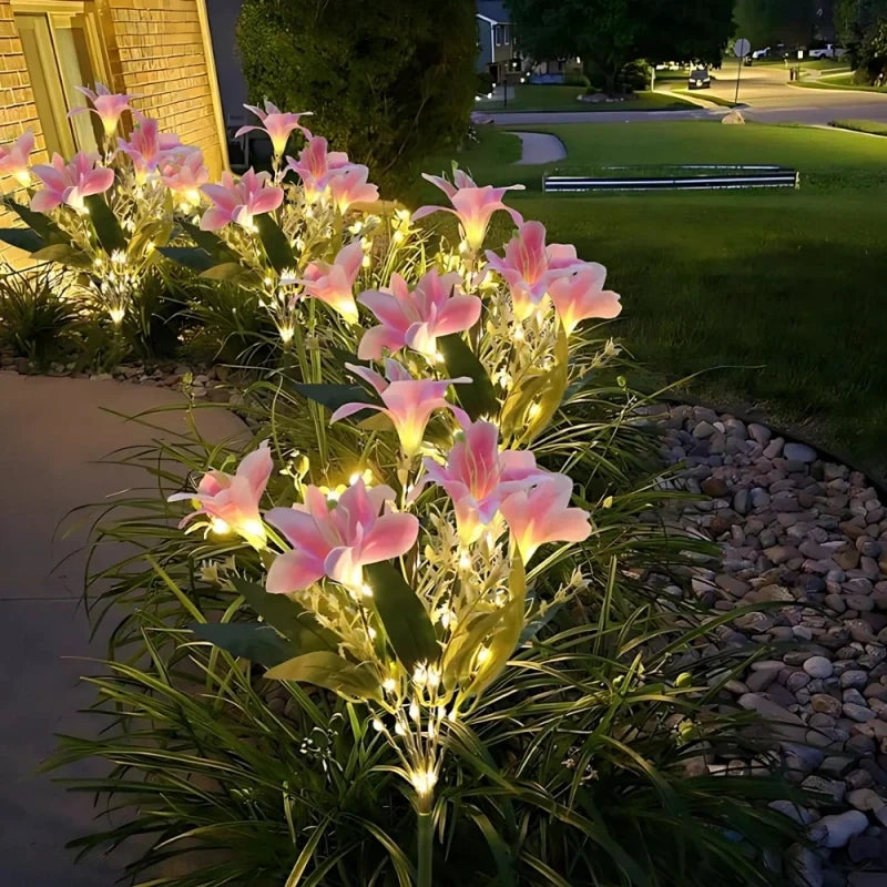 Solar Flower Garden Lights