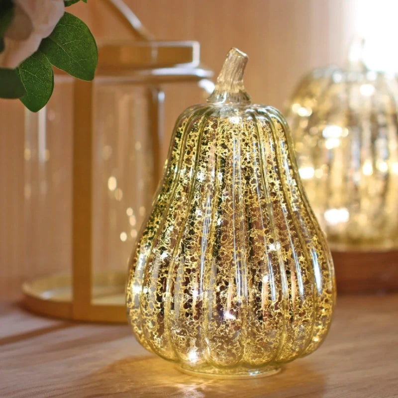 HarvestGlow™ Hand-Blown Glass Lamp
