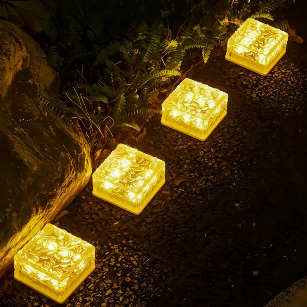 Solar Brick Garden Light