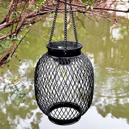 Solar Mesh Lantern Light