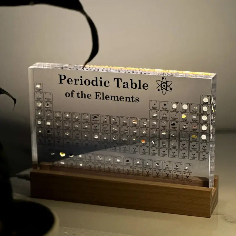 Real Elements Periodic Table Light