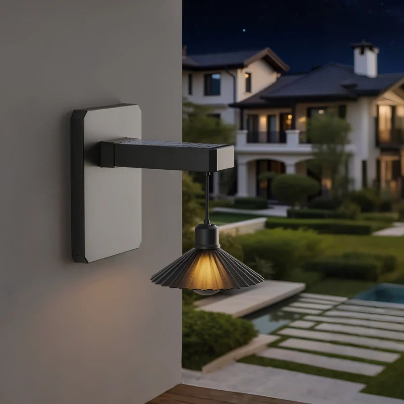 Solar Vintage Wall Light