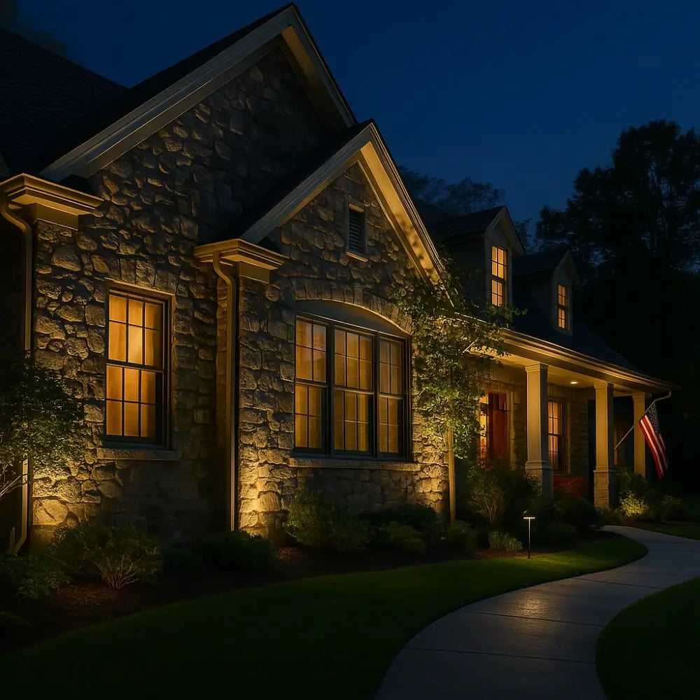 Color Changing Solar Garden Spotlight