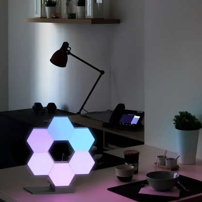 Hexagon LED Wall Light