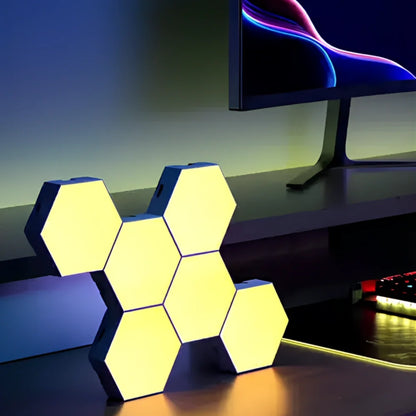 Hexagon LED Wall Light
