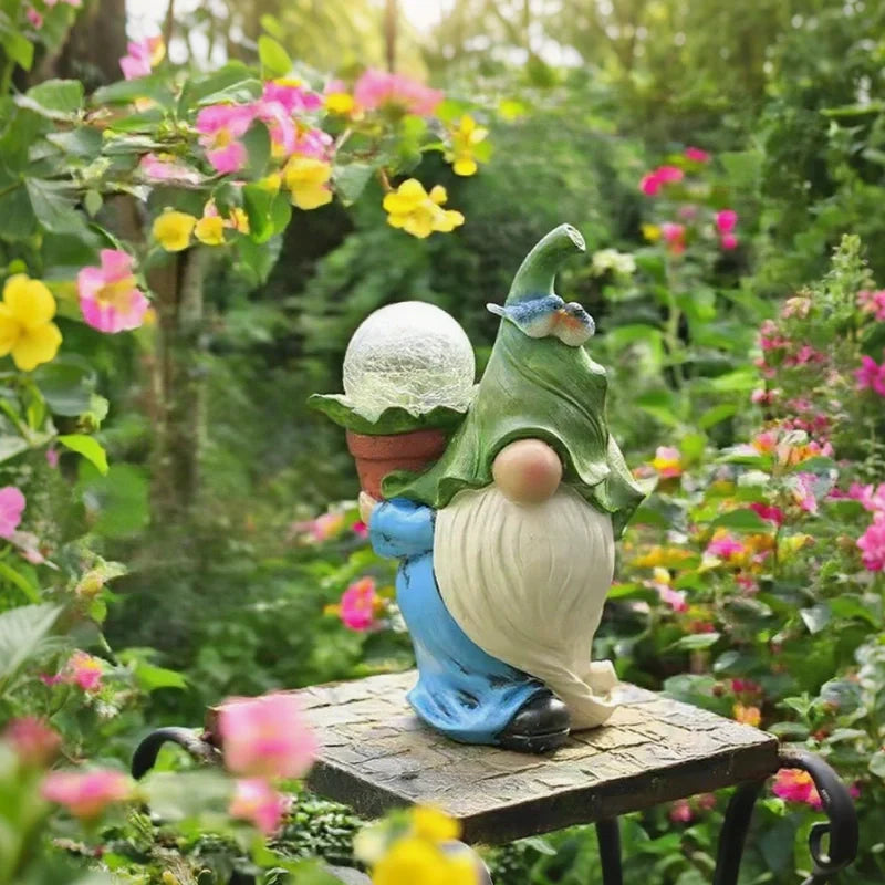 Solar Garden Gnome Light