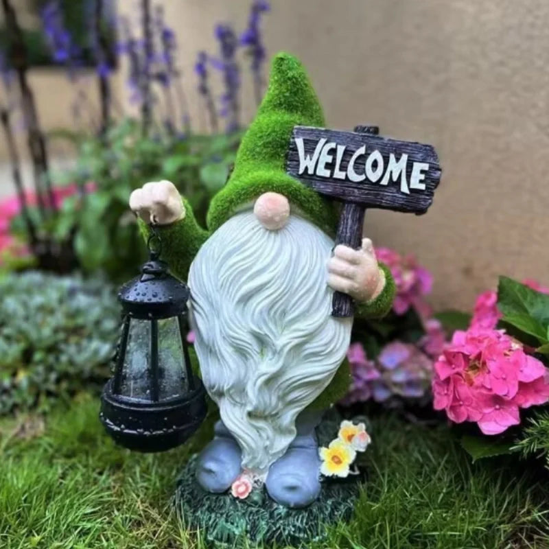 Solar Garden Gnome Light