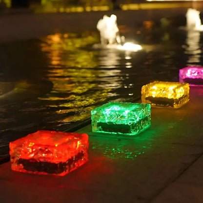 Solar Brick Garden Light